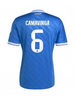Billige Real Madrid Eduardo Camavinga #6 Tredjedrakt 2025-26 Kortermet